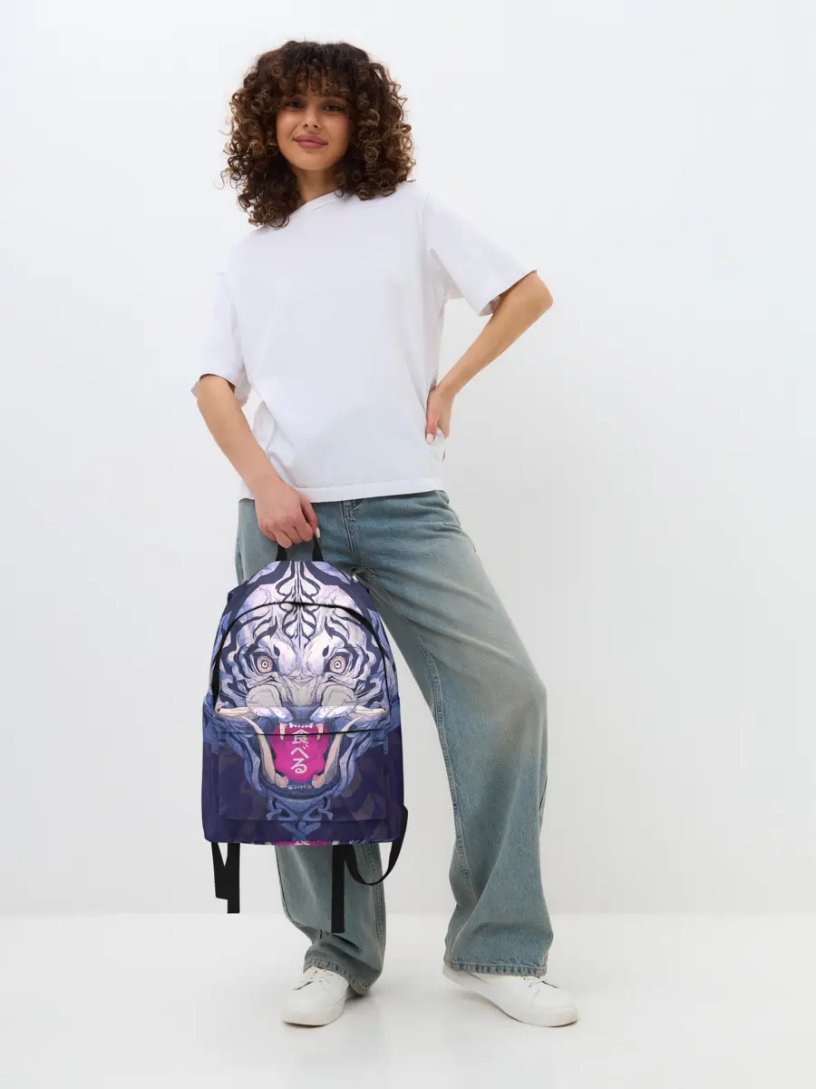 Рюкзак джинсовый / ТИГР