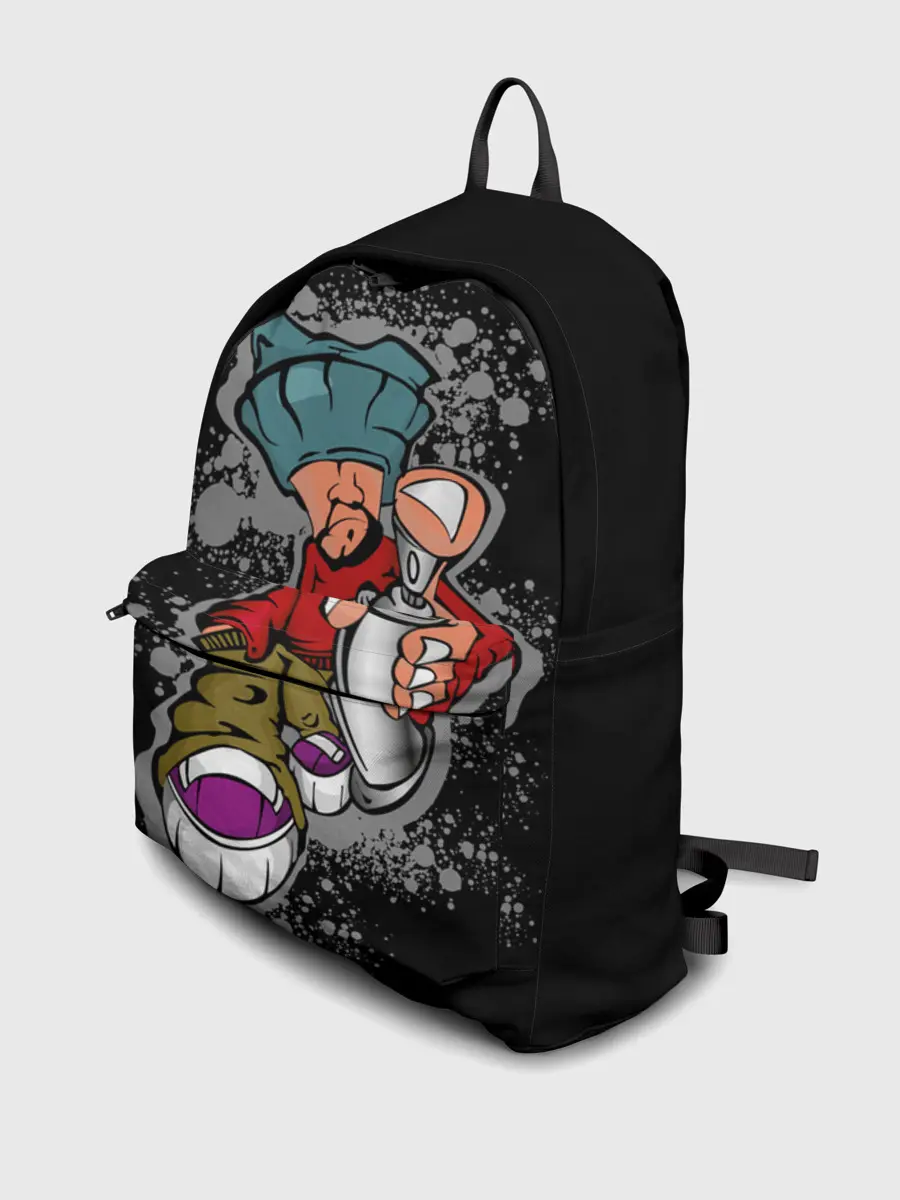 Рюкзак джинсовый / Граффити