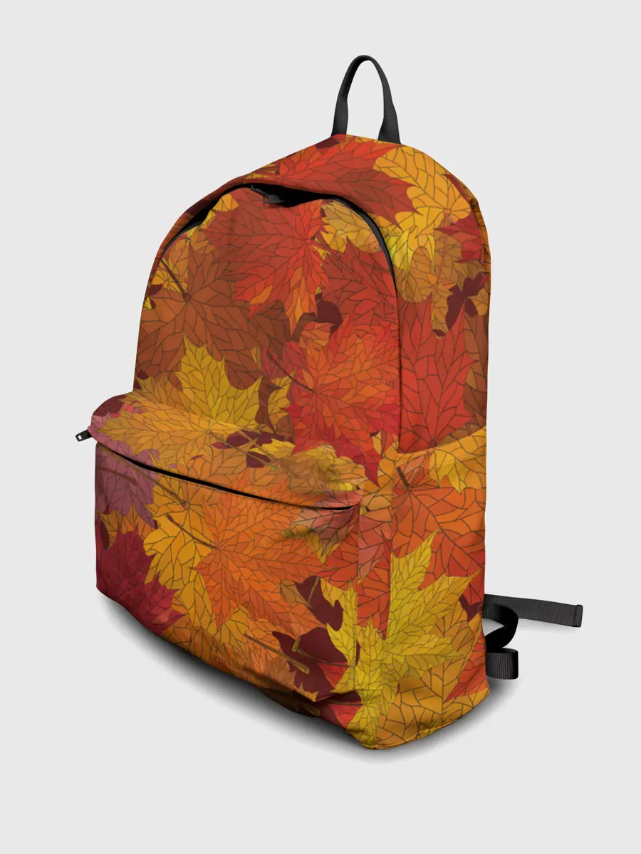 Рюкзак джинсовый / Осенние листья