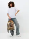 Рюкзак джинсовый / Бегущие лошади
