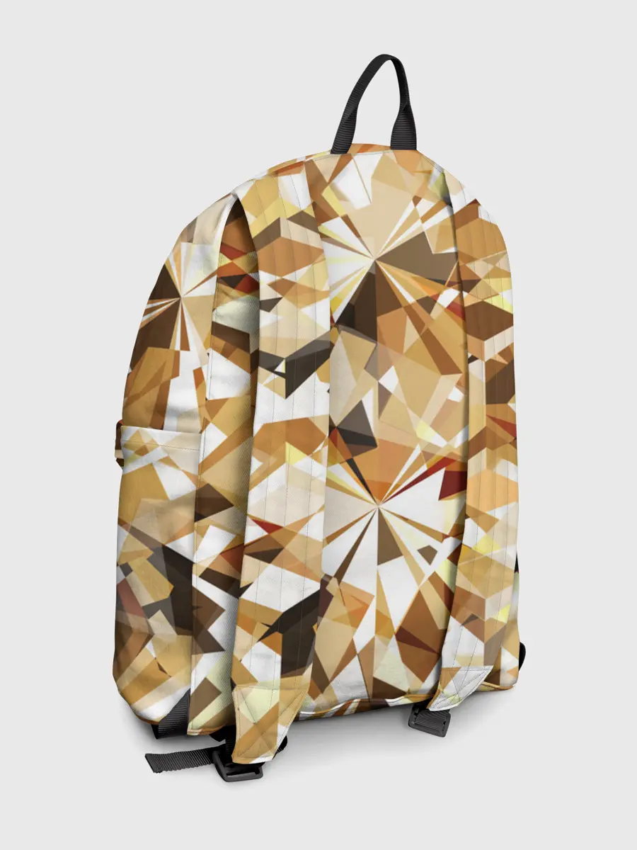 Рюкзак джинсовый / Желтые бриллианты