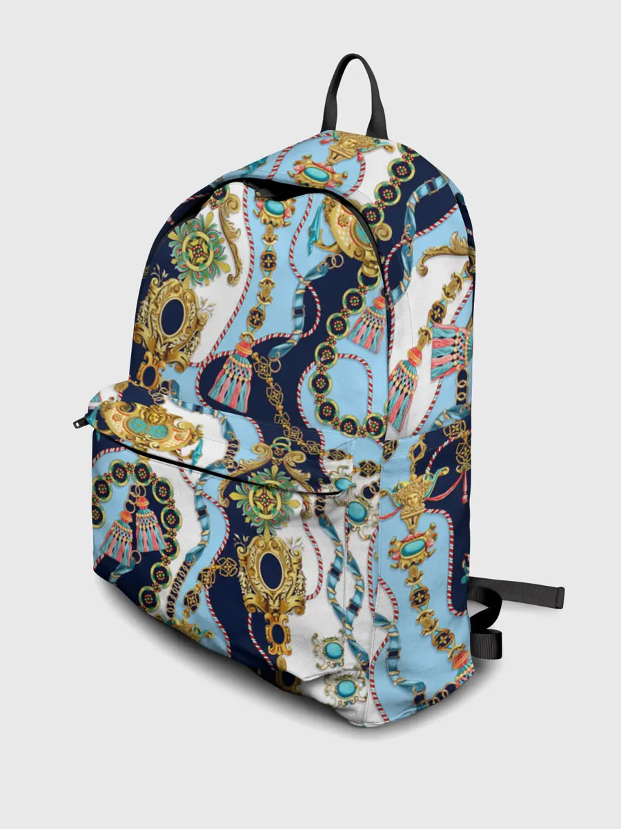 Рюкзак джинсовый / Барокко