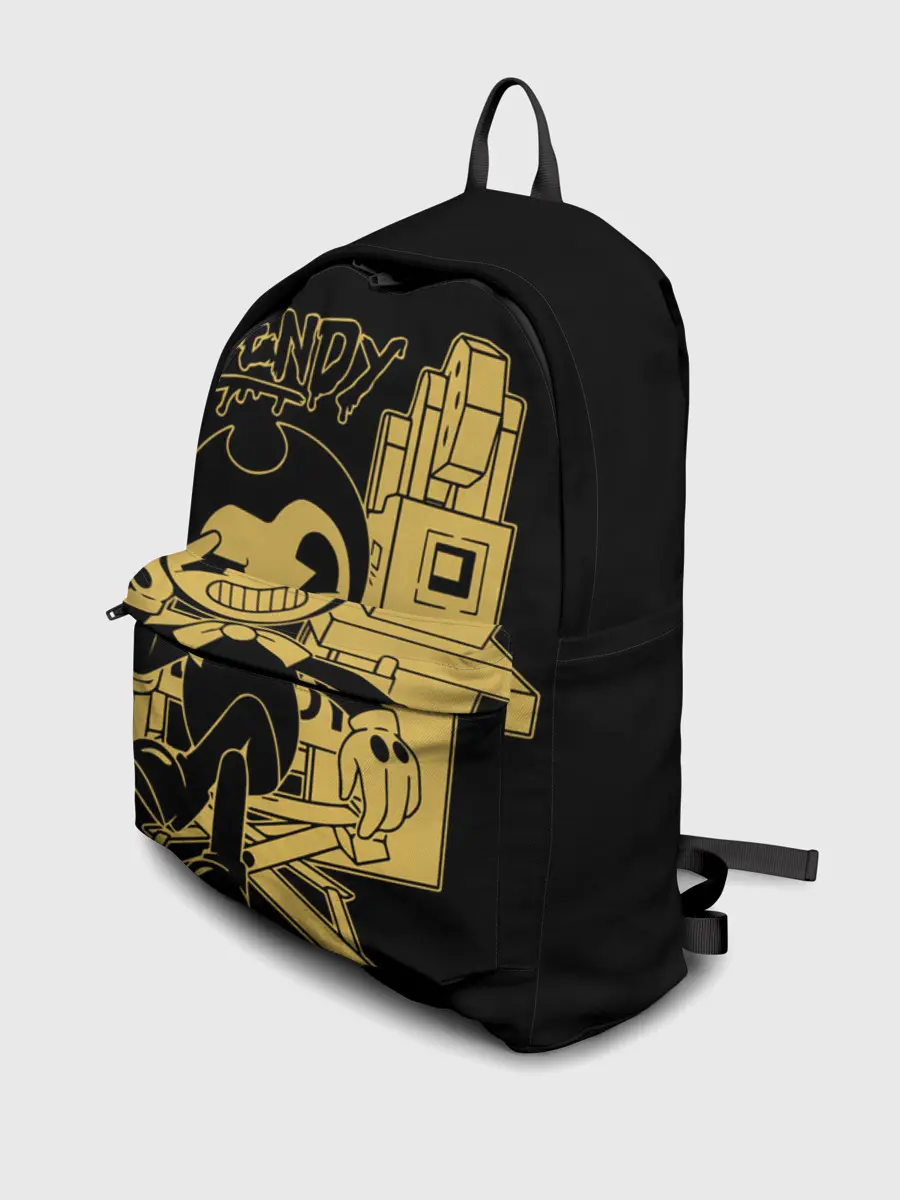 Рюкзак джинсовый / Bendy And The Ink Machine