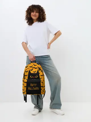 Рюкзак джинсовый / Happy Halloween