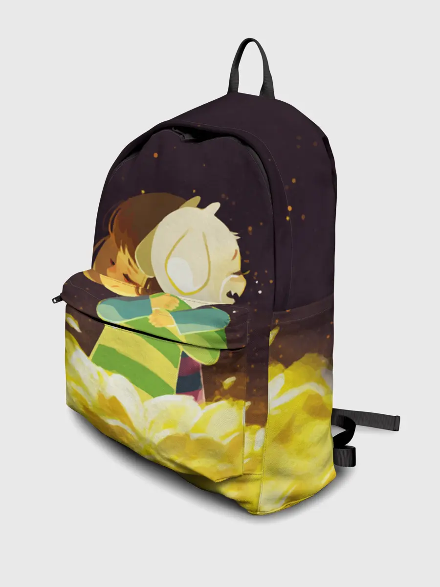 Рюкзак джинсовый / Фриск и Азриэль - UNDERTALE