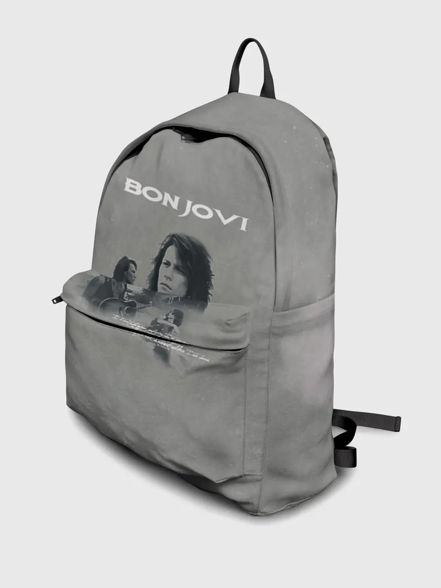 Рюкзак джинсовый / Bon Jovi