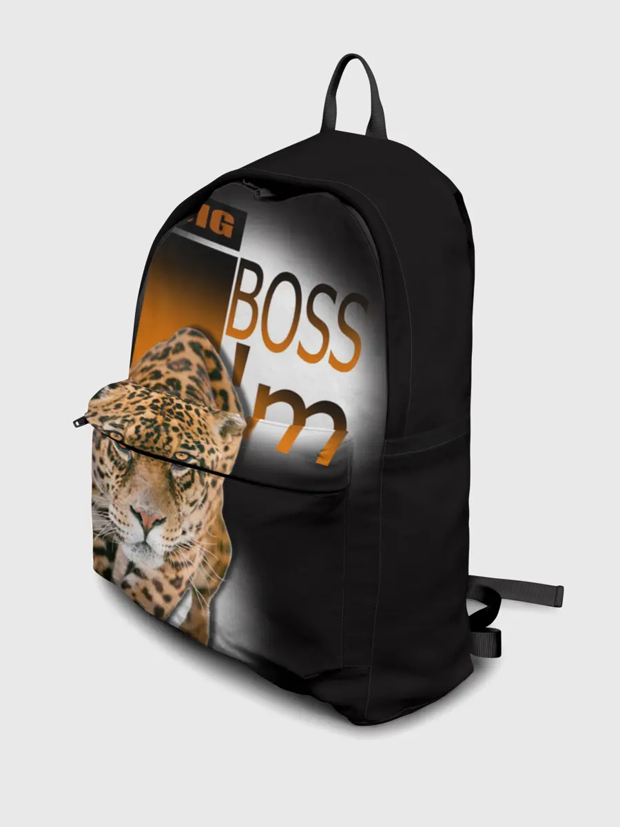 Рюкзак джинсовый / Я Босс Im big boss