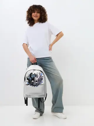 Рюкзак джинсовый / Hollow Knight