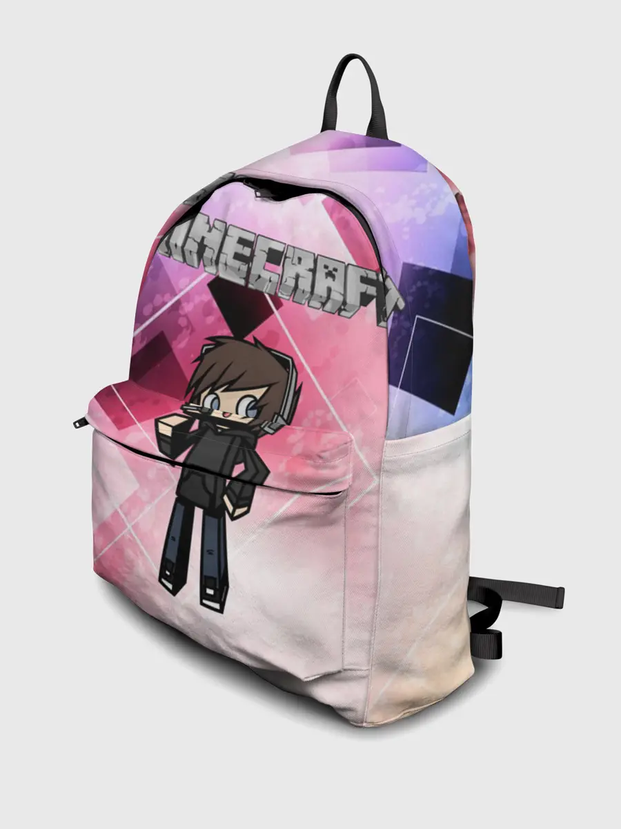 Рюкзак джинсовый / Майнкрафт