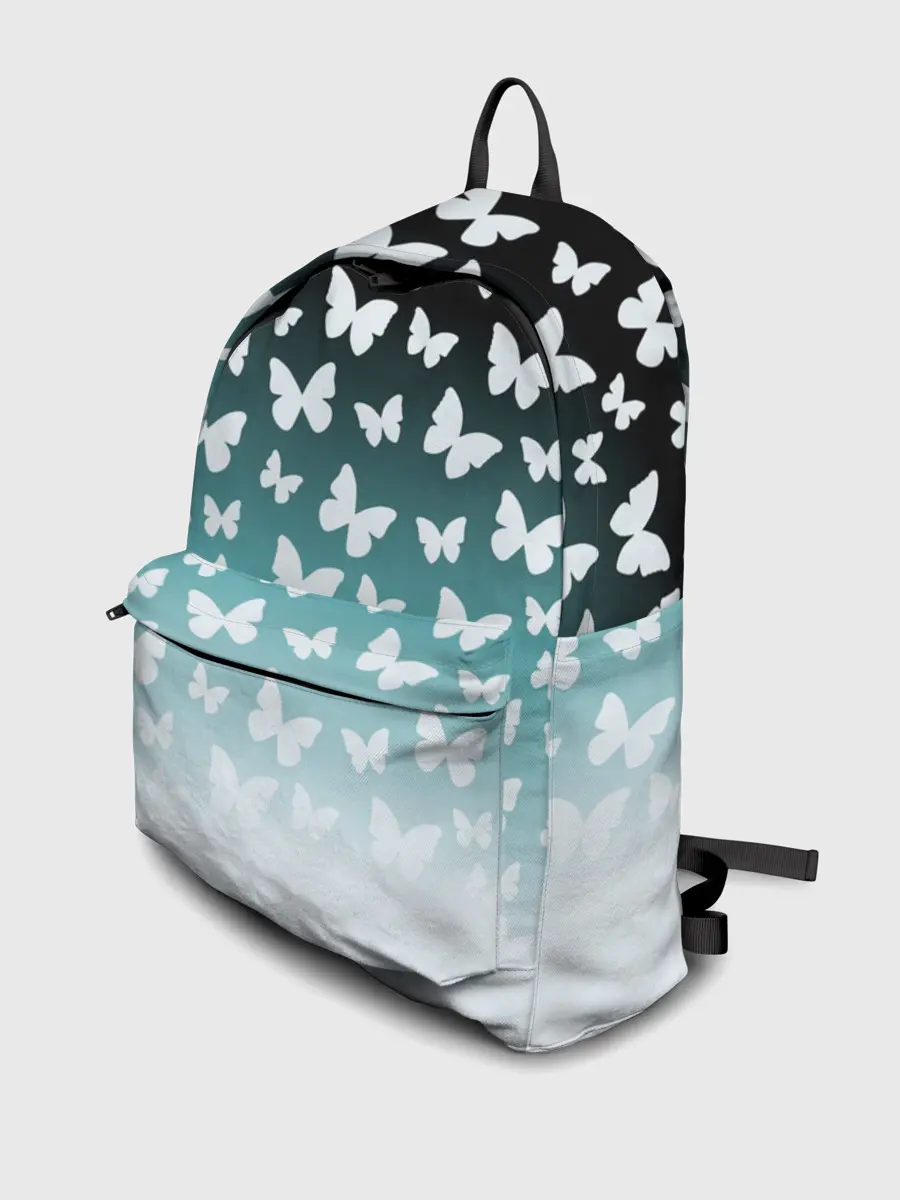 Рюкзак джинсовый / Бабочки