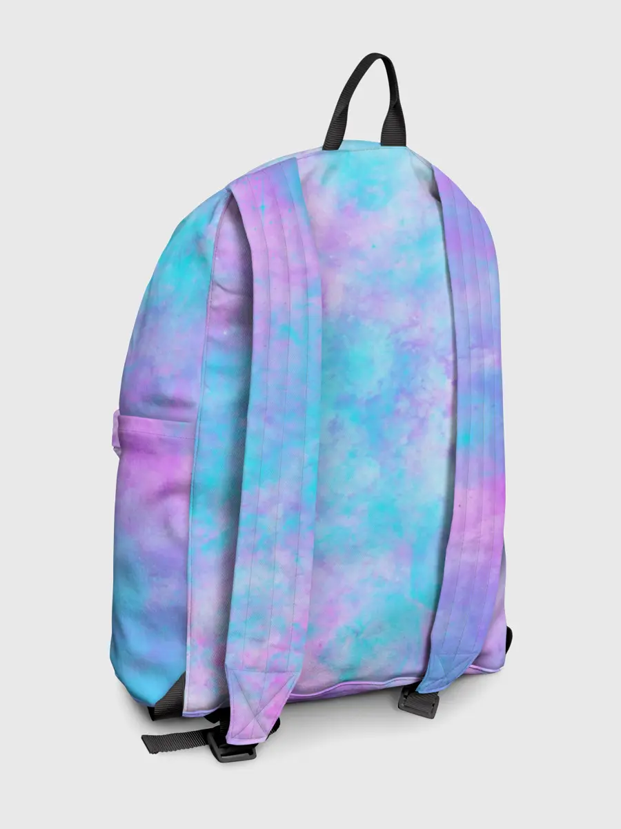 Рюкзак джинсовый / Мрамор Tie Dye