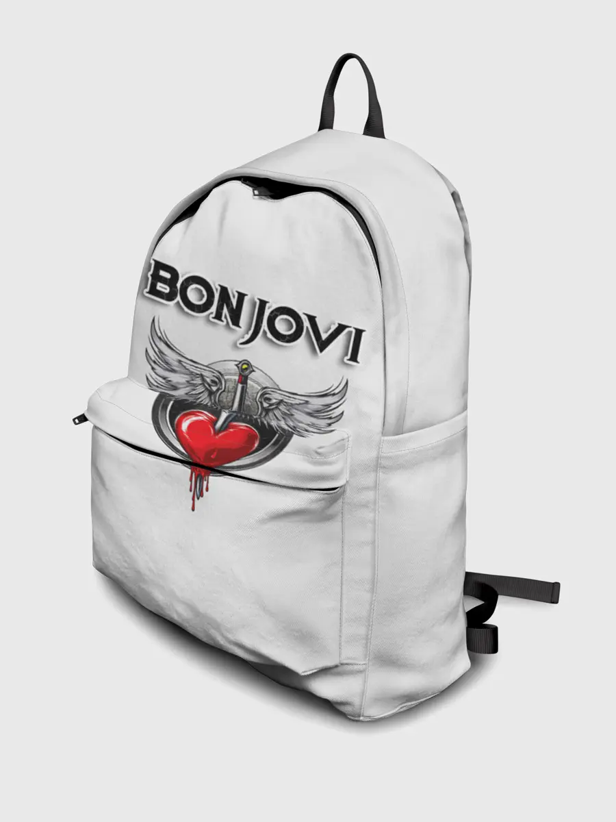 Рюкзак джинсовый / Bon Jovi