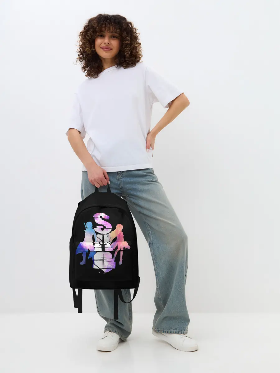 Рюкзак джинсовый / Мастера Меча Онлайн