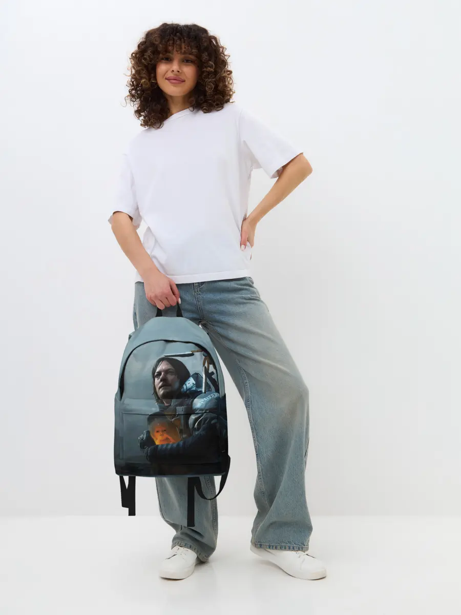 Рюкзак джинсовый / Сэм - DEATH STRANDING