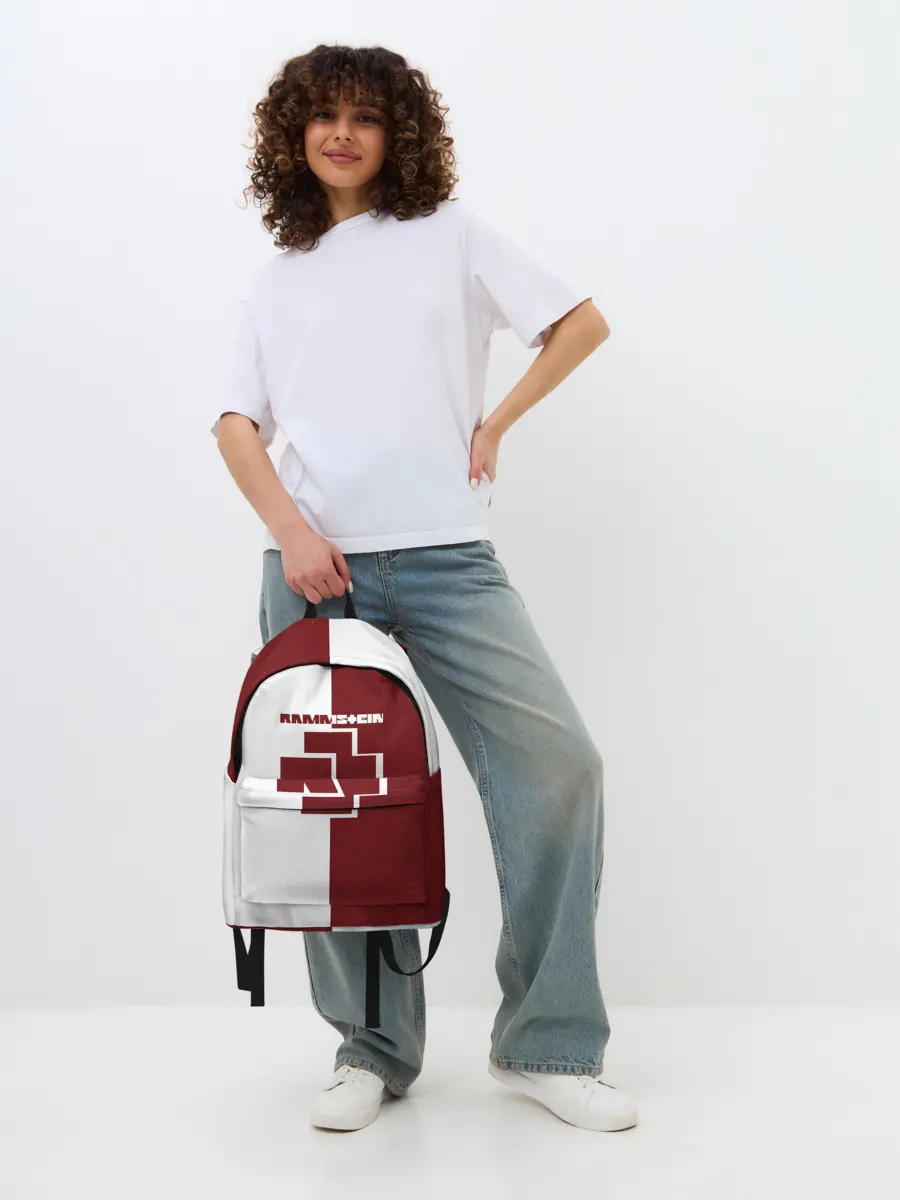 Рюкзак джинсовый / Rammstein