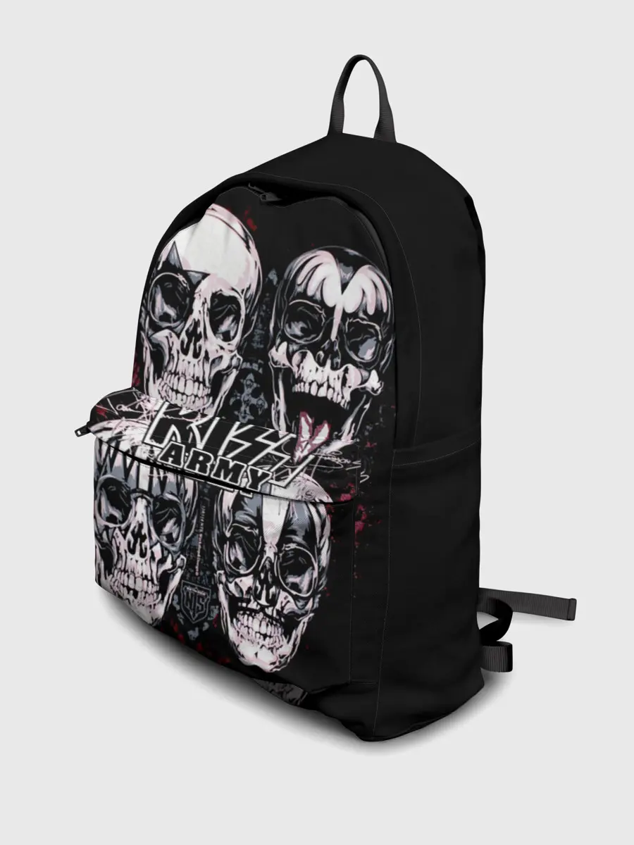 Рюкзак джинсовый / Kiss