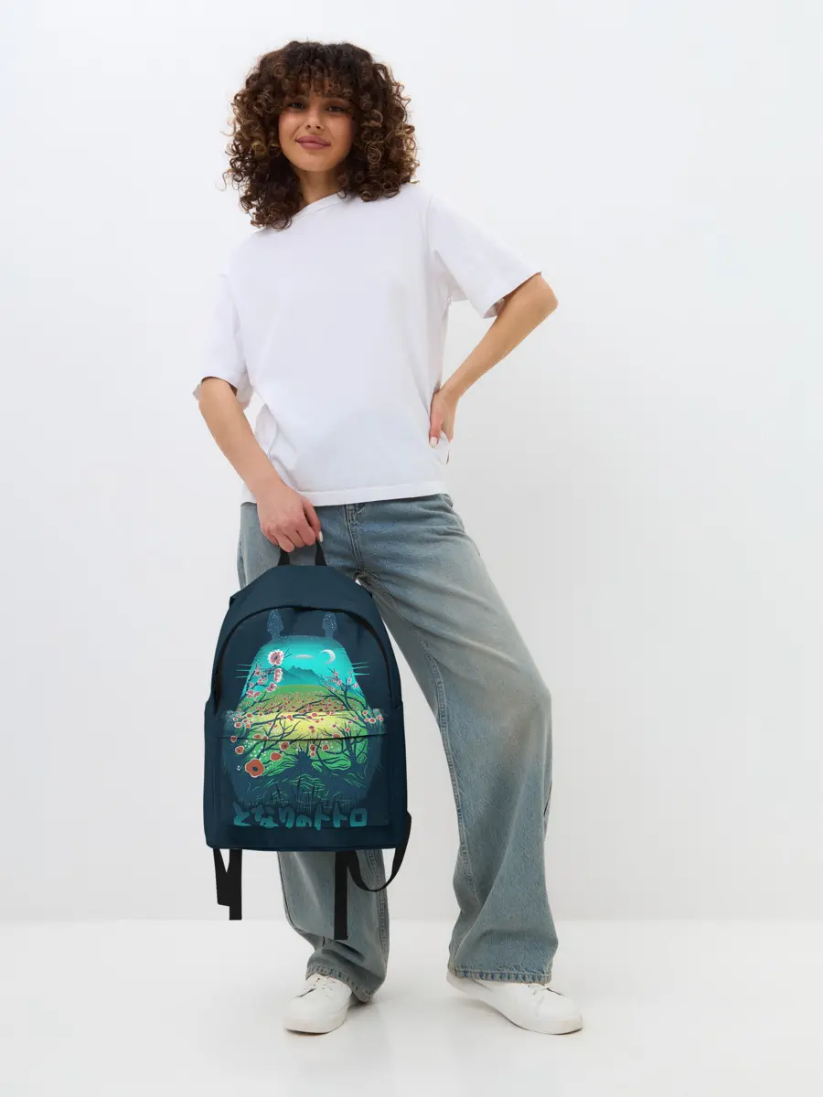 Рюкзак джинсовый / Totoro