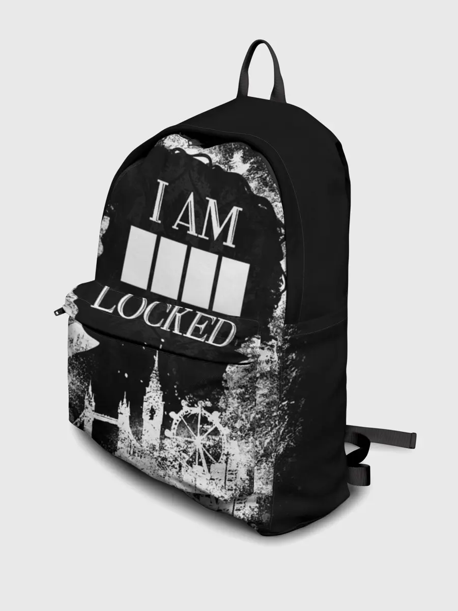 Рюкзак джинсовый / I AM LOCKED
