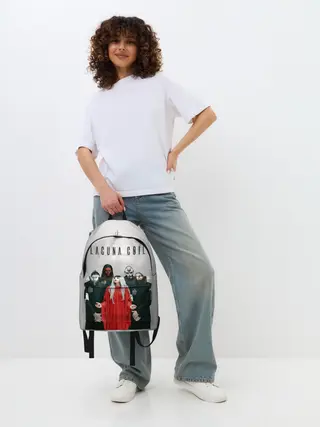 Рюкзак джинсовый / Lacuna Coil