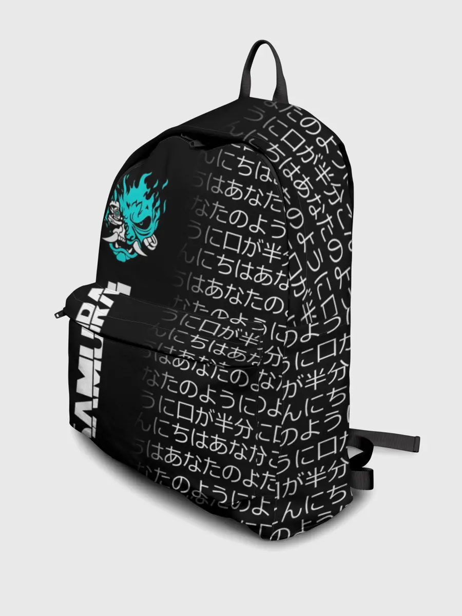 Рюкзак джинсовый / CYBERPUNK 2077 SAMURAI