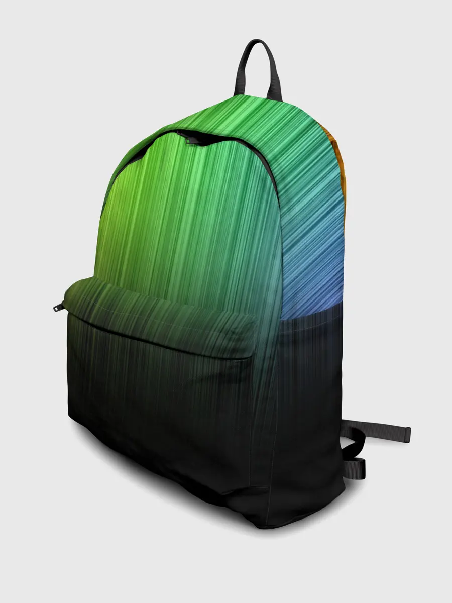 Рюкзак джинсовый / Неоновый Свет