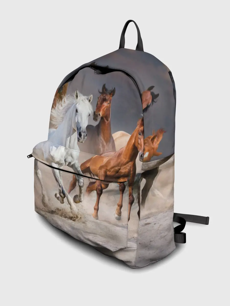 Рюкзак джинсовый / Табун