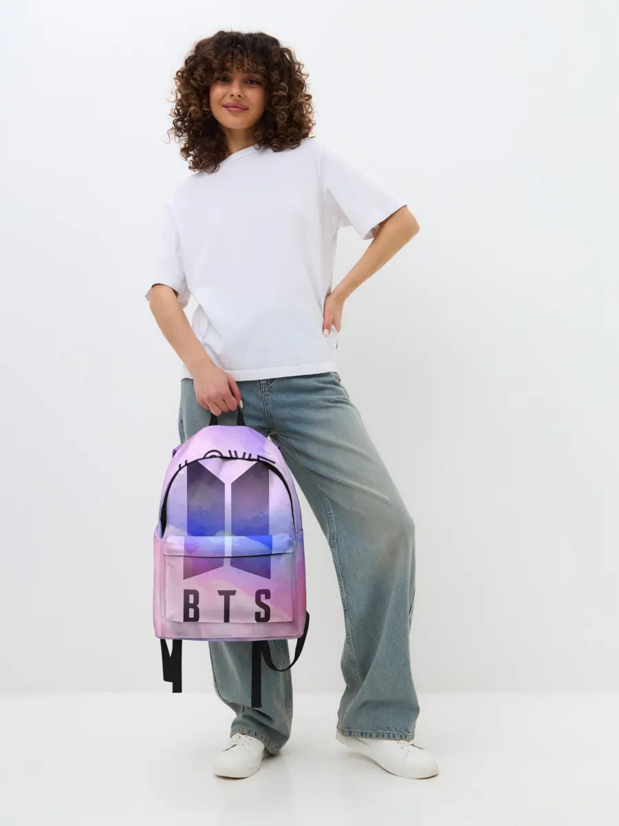 Рюкзак джинсовый / BTS