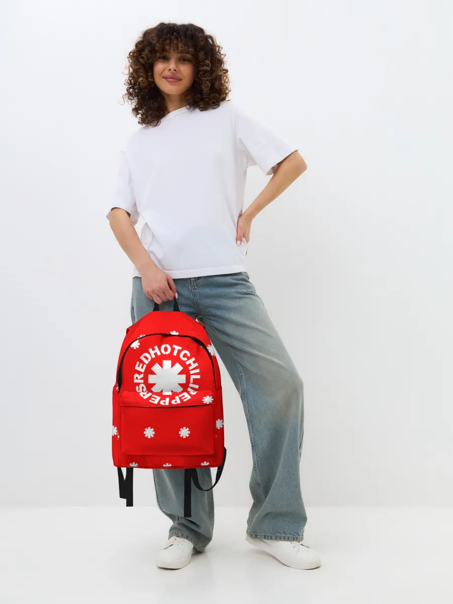 Рюкзак джинсовый / RED HOT CHILI PEPPERS