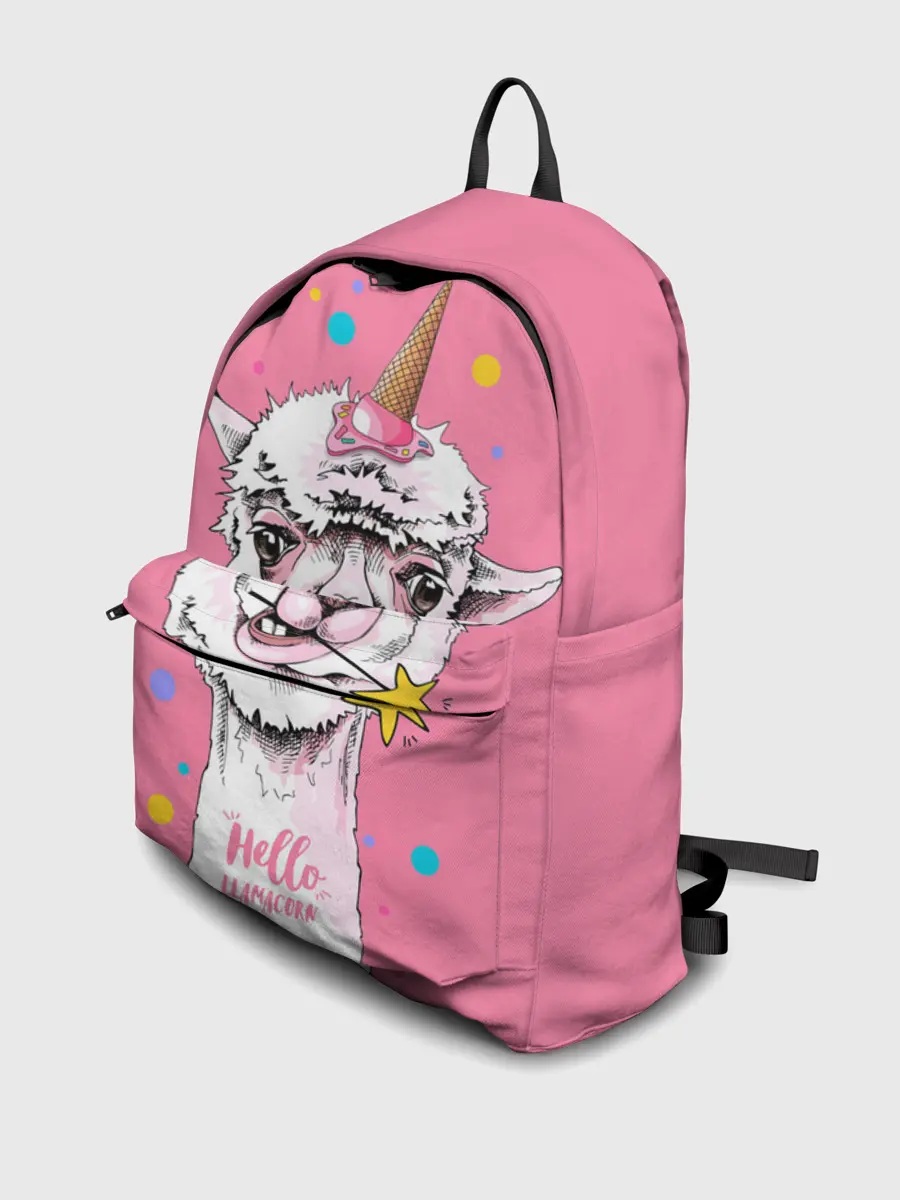 Рюкзак джинсовый / Hello llamacorn