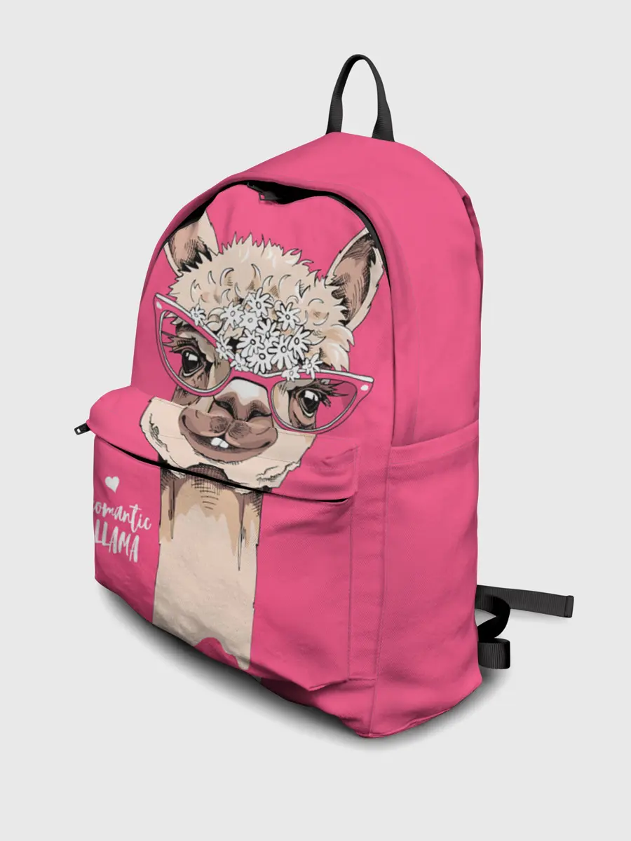 Рюкзак джинсовый / Romantic llama