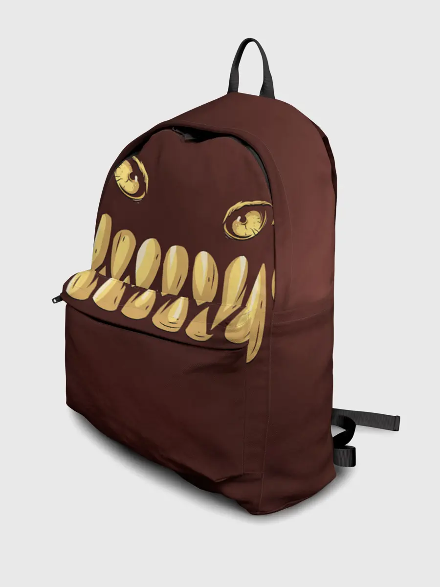 Рюкзак джинсовый / Зубастик