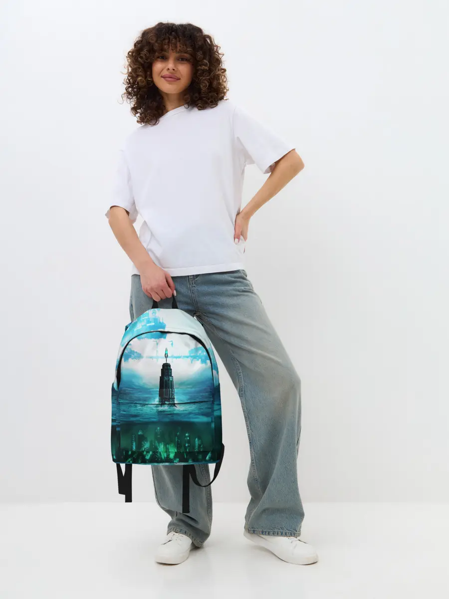 Рюкзак джинсовый / BIOSHOCK