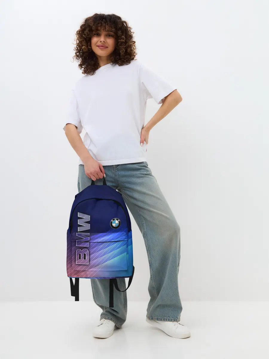 Рюкзак джинсовый / BMW