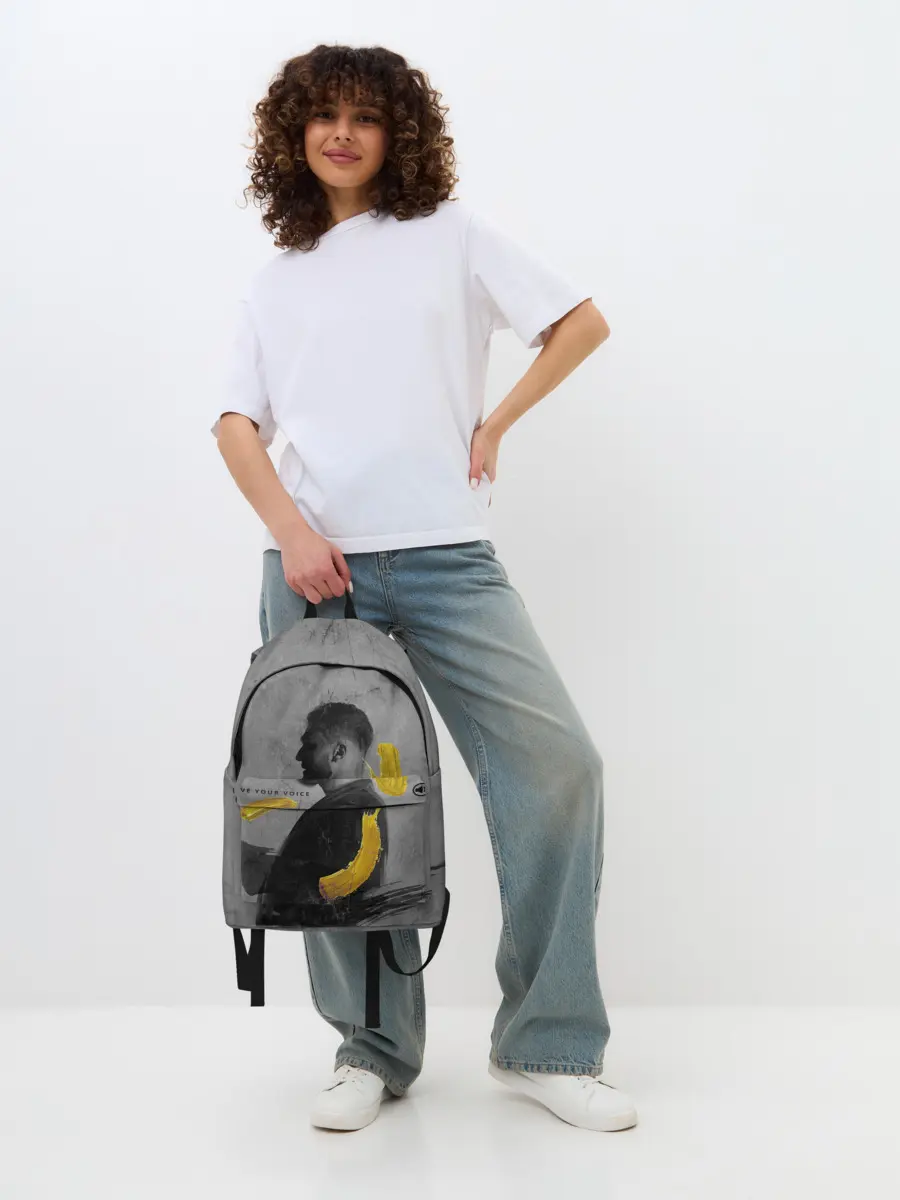 Рюкзак джинсовый / love your voice