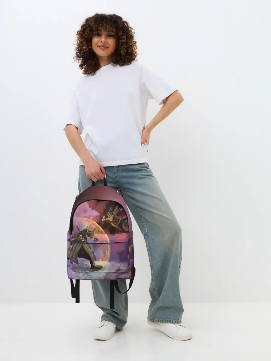 Рюкзак джинсовый / Ведьмак и Секиро