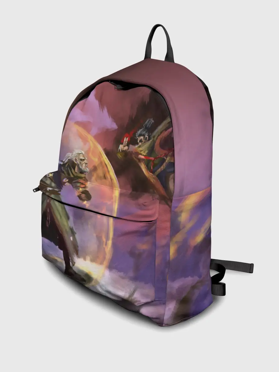 Рюкзак джинсовый / Ведьмак и Секиро