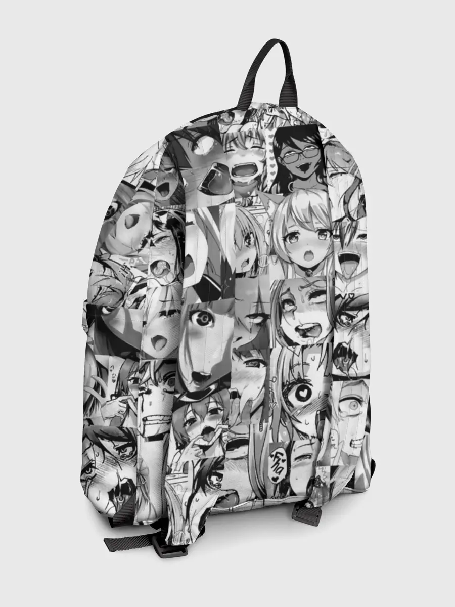 Рюкзак джинсовый / Ahegao