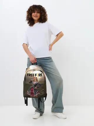 Рюкзак джинсовый / FREE FIRE - Caroline
