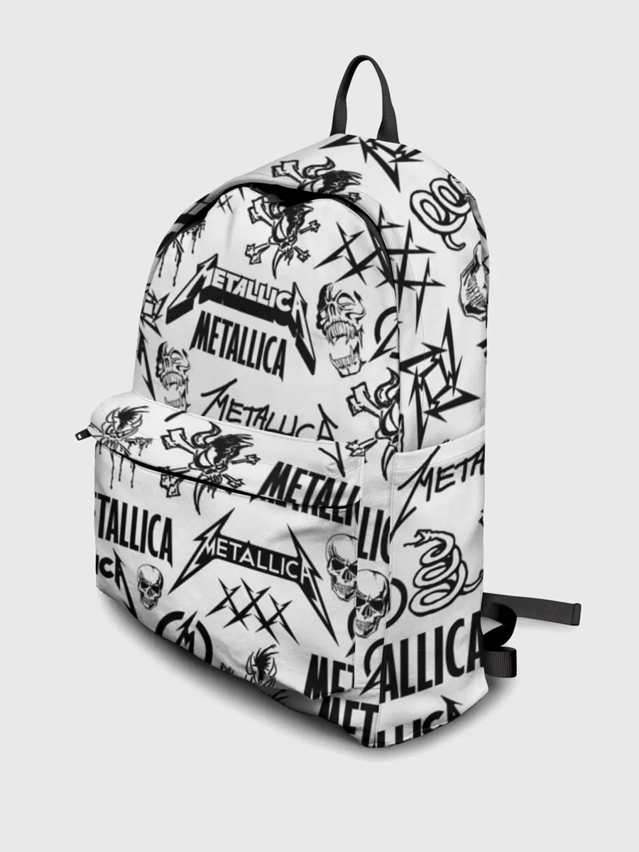 Рюкзак джинсовый / METALLICA LOGOBOMBING