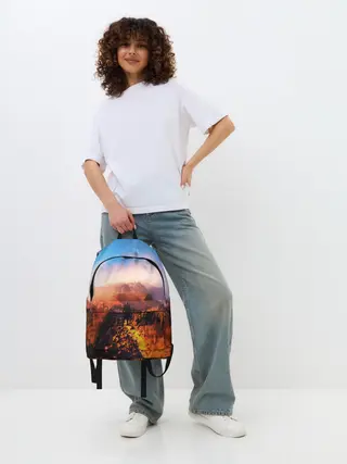 Рюкзак джинсовый / ВЕДЬМАК