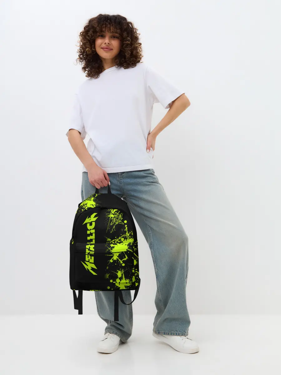 Рюкзак джинсовый / Metallica