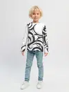 Детский лонгслив / Узоры