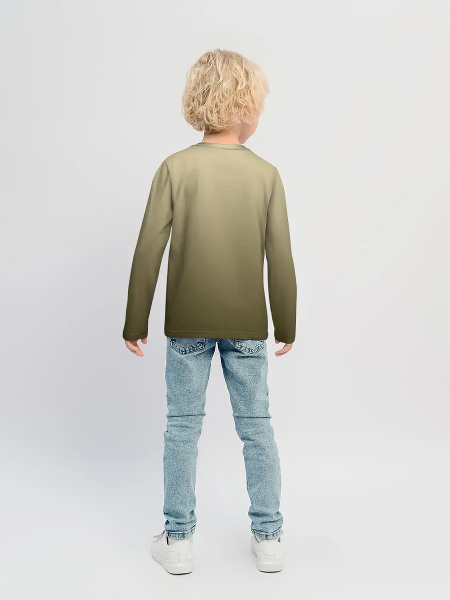 Детский лонгслив / сонная сова и кофе идеальное