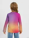 Детский лонгслив / Unicorn gradient