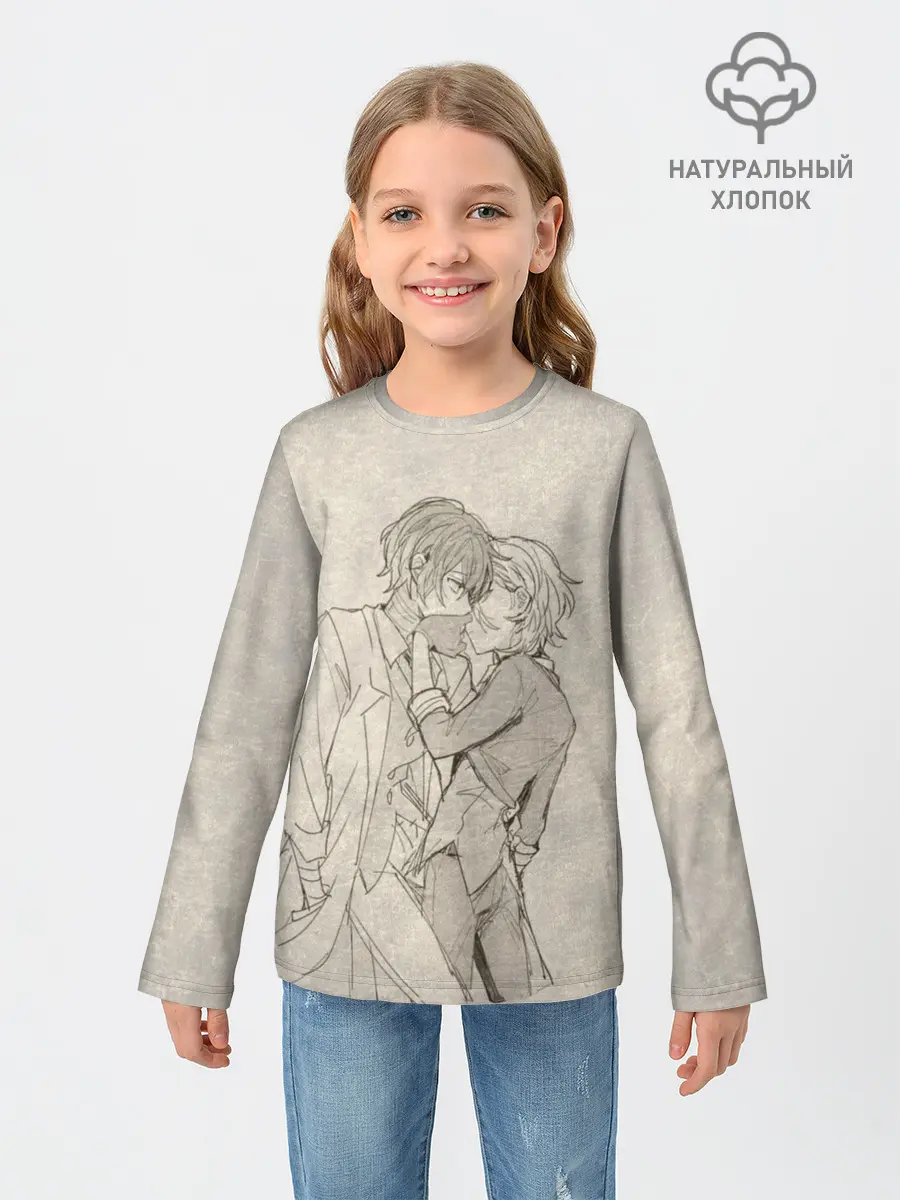 Детский лонгслив / Дазай и Чуя