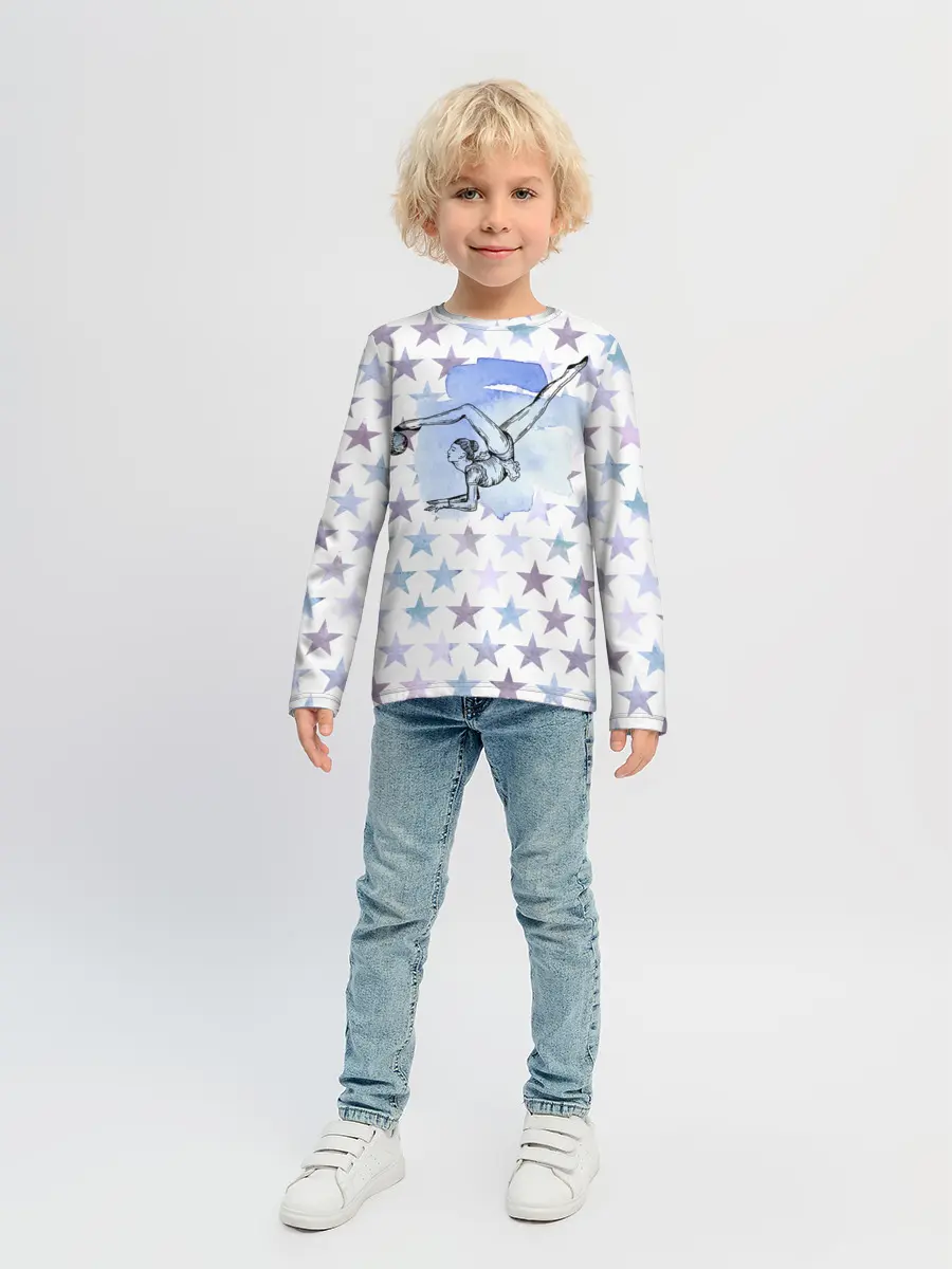 Детский лонгслив / gymnastics