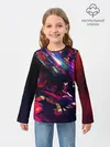 Детский лонгслив / DIGITAL STRIPES