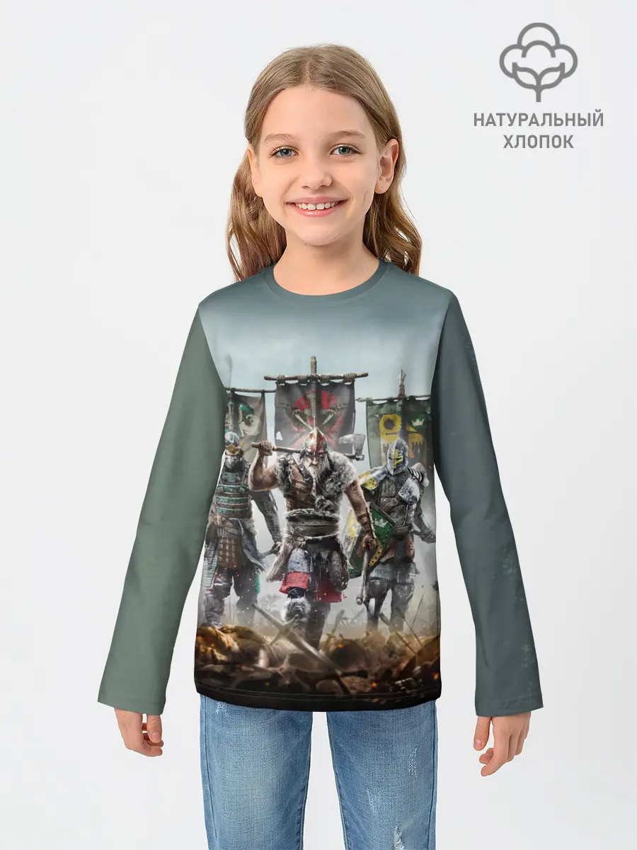 Детский лонгслив / For Honor