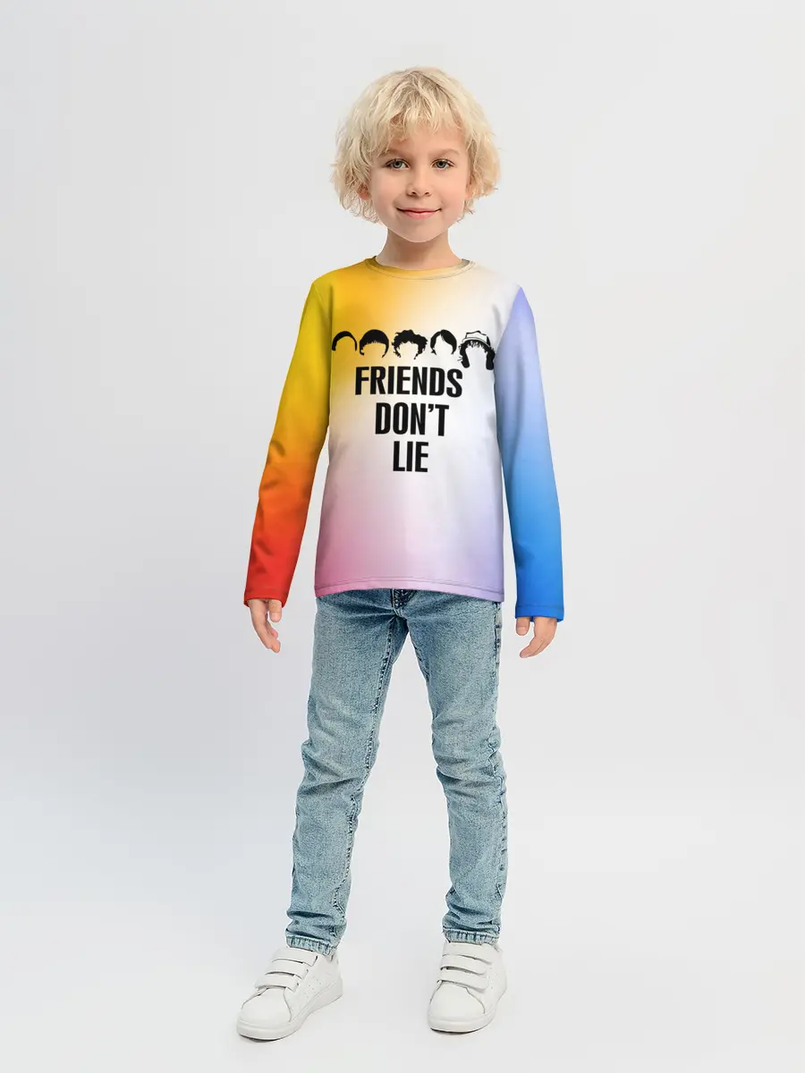 Детский лонгслив / Очень странные дела