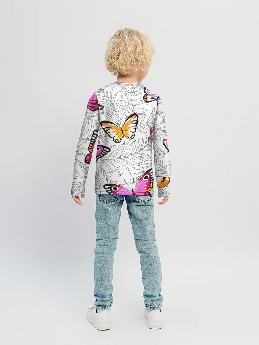 Детский лонгслив / Яркий рой